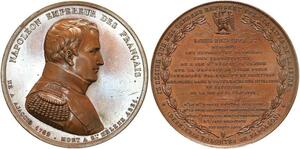 R1976 Rare Médaille Napoléon Bonaparte Translation Cendres 1840 SPL ->Make Offer