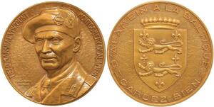 R2039 Médaille Viscount Montgomery Alamein Baltique Turin 1946 SUP -> Make Offer