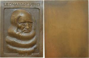 R2056 Rare INEDIT !!! Médaille Plaque France de Vinci Schwab SUP - M Offer