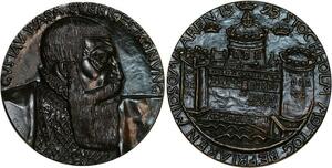 R2121 Medal Sweden Stockholm Gustav Vasas von Carl Milles 1523 UNC -> Make Offer