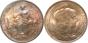 R2265 France 5 Centimes Dupuis 1912 SPL -> Faire Offre