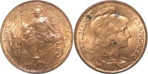 R2266 France 5 Centimes Dupuis 1912 FDC -> Faire Offre