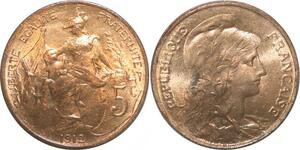 R2267 France 5 Centimes Dupuis 1912 FDC -> Faire Offre