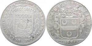 R2275 Rare Jeton Bretagne Mathurin Giraud Sieur de la Bigeotière 1665 Argent