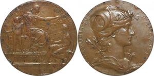 R2302 Médaille France Exposition Universelle Paris 1889 Tour Eiffel Dupuis