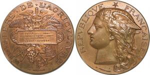 R2313 Médaille Ministère Agriculture Jean Lapouge Ponscarme 1887 SUP > M offer