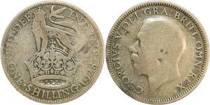 R2323 Great Britain Shilling George V 1928 Silver -> Make offer