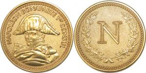 R2447 Médaille Napoléon Bonaparte Premier Consul 1769 1821 SUP -> Make offer