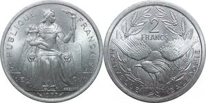 R2474 Nouvelle Calédonie 2 Francs 1977 FDC -> Faire offre