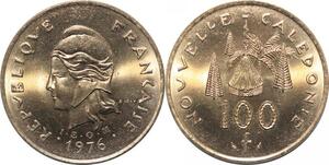 R2478 Nouvelle Calédonie 100 Francs 1976 FDC -&gt; Faire offre