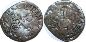 R2487 Comtat Venaissin Patard Pape Clement VIII Aldobrandini 1593-94 Carpentras