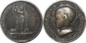 R2597 Médaille France Quinaire Henri V Comte Chambord Duc Bordeaux 1820 Argent