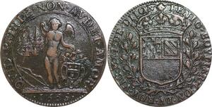 R2606 Rare Jeton Bourgogne Louis XIV Maire Dijon Bénigne Boulier 1665 > M Offer