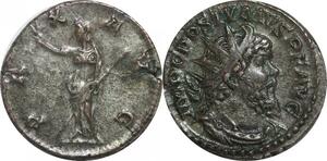 R2626 Roman Empire Antoninianus Postume Usurper Gaul AD 260-269 Treveri Silver