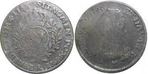 R2655 Faux d'époque Ecu aux lauriers Louis XVI 1786 L Bayonne -> Make offer