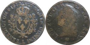 R2656 Faux d'époque Écu Vieille tête 1772 L Bayonne -> Make Offer