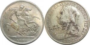 R2658 Fake UK Great Britain Crown Victoria 1898 Silver -> Make Offer