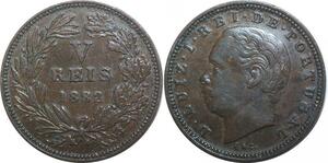 R2700 Portugal 5 Reis Luiz I 1882 -> Make Offer