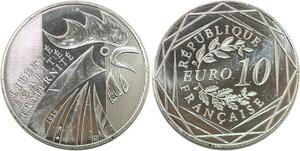 R2736 France 10 Euros Coq Monnaie de Paris Argent 2014 FDC -> Make Offer