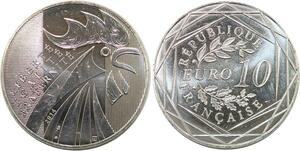 R2737 France 10 Euros Coq Monnaie de Paris Argent 2014 FDC -> Make Offer