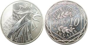 R2742 France 10 Euros Coq Monnaie de Paris Argent 2014 FDC -> Make Offer