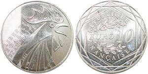 R2743 France 10 Euros Coq Monnaie de Paris Argent 2014 FDC -> Make Offer