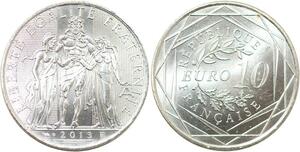 R2746 France 10 Euros Hercule Monnaie de Paris Argent 2013 FDC -> Make Offer