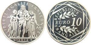 R2751 France 10 Euros Hercule Monnaie de Paris Argent 2012 FDC -> Make Offer