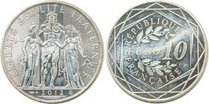 R2754 France 10 Euros Hercule Monnaie de Paris Argent 2012 FDC -> Make Offer