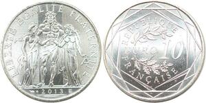 R2757 France 10 Euros Hercule Monnaie de Paris Argent 2013 FDC -> Make Offer