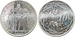 R2758 France 10 Euros Hercule Monnaie de Paris Argent 2012 FDC -> Make Offer