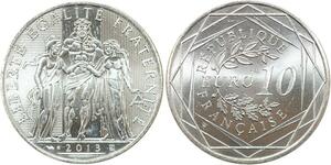 R2759 France 10 Euros Hercule Monnaie de Paris Argent 2013 FDC -> Make Offer