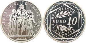 R2760 France 10 Euros Hercule Monnaie de Paris Argent 2012 BE -> Make Offer