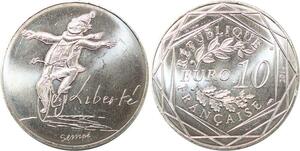 R2779 France 10 Euros Liberté Monnaie de Paris Argent 2014 Sempé FDC > M Offer