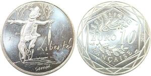 R2787 France 10 Euros Liberté Monnaie de Paris Argent 2014 Sempé FDC > M Offer