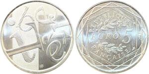 R2864 France 5 Euros Liberté Monnaie de Paris Argent 2013 FDC -> Make Offer
