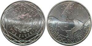 R2890 France 10 Euros Aquitaine Monnaie de Paris Argent 2010 FDC -> Make Offer