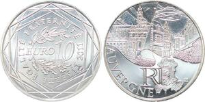 R2911 France 10 Euros Auvergne Monnaie de Paris Argent 2011 FDC -> Make Offer