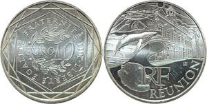 R2952 France 10 Euros Réunion Monnaie de Paris Argent 2011 FDC -> Make Offer