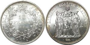 R3037 France 10 Francs Hercule Dupré 1965 Sortie Rouleau Argent FDC > Make Offer