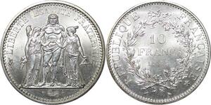 R3041 France 10 Francs Hercule Dupré 1965 Sortie Rouleau Argent FDC > Make Offer