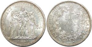 R3103 France 10 Francs Hercule Dupré 1965 Sortie Rouleau Argent FDC > Make Offer