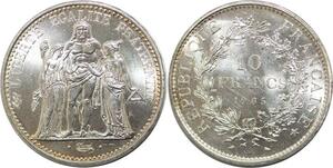 R3104 France 10 Francs Hercule Dupré 1965 Sortie Rouleau Argent FDC > Make Offer