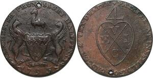 R3208 East India Colonial Manchester Hall Penny Tea Mark 1793 -> Make Offer