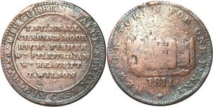 R3221 United Kingdom Newark One Penny 1811 -> Make Offer