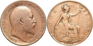 R3275 United Kingdom Penny Edward VII 1910 -> Make Offer