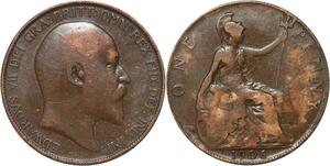 R3312 United Kingdom Penny Edward VII 1906 -> Make Offer