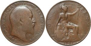 R3313 United Kingdom Penny Edward VII 1906 -> Make Offer