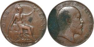 R3316 United Kingdom Penny Edward VII 1907 -> Make Offer