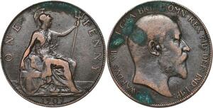 R3319 United Kingdom Penny Edward VII 1907 -> Make Offer